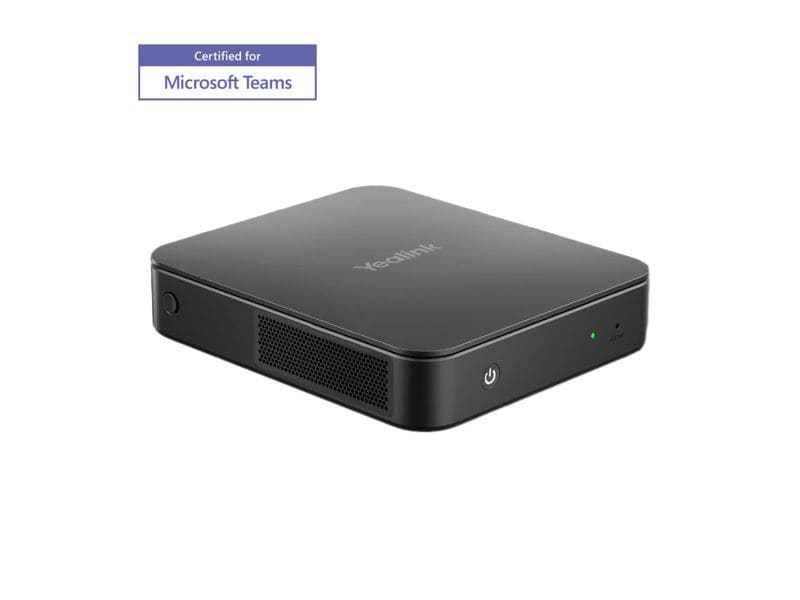 Yealink Raumlösung MVC S40 Teams Rooms System 4K/UHD 60 fps Microsoft Teams Rooms System für kleine bis mittelgrosse Konferenzräume