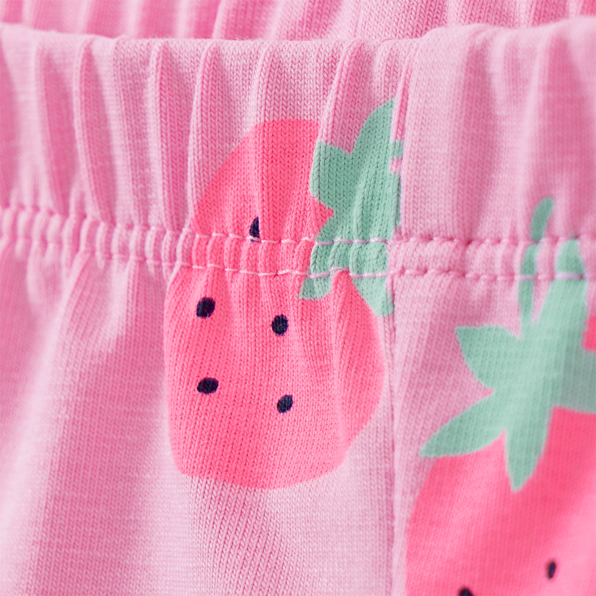 Topolino Mädchen Capri-Leggings mit Allover-Print pink / rosa