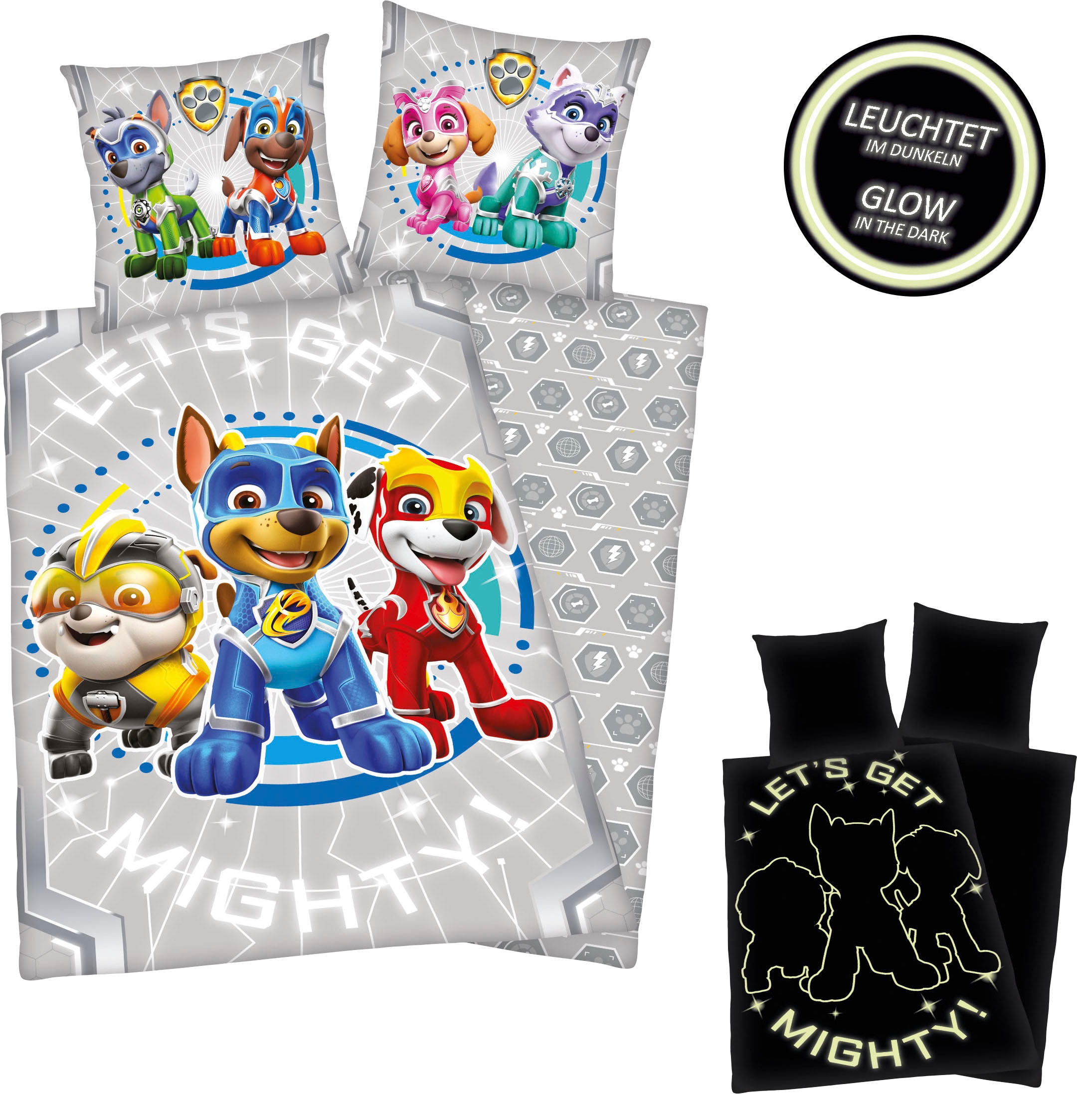 PAW PATROL Kinderbettwäsche »Paw Patrol« mit 
