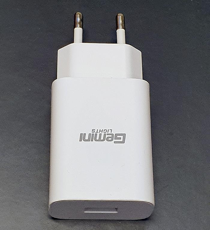 Gemini USB Smart Lader 10W