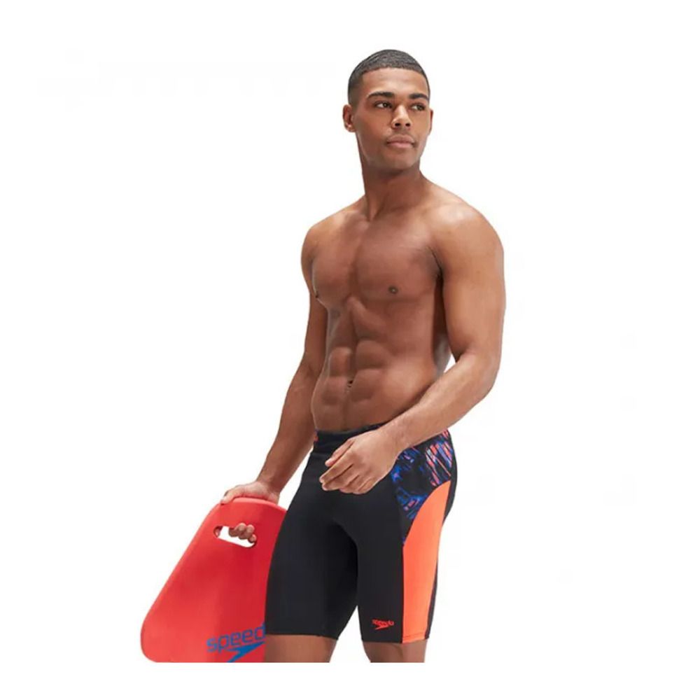 Speedo ECO+ SPLICE - Jammer Homme black/orange