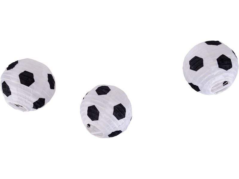 Näve Lichterkette LED Solar Fussball 20 LEDs, 580 cm, Solarbetriebene LED-Lichterkette