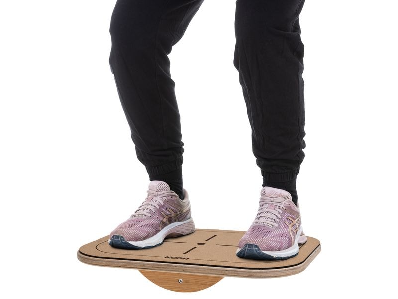 KOOR Balance Board Kork Board für Gleichgewichts- und Koordinationstraining