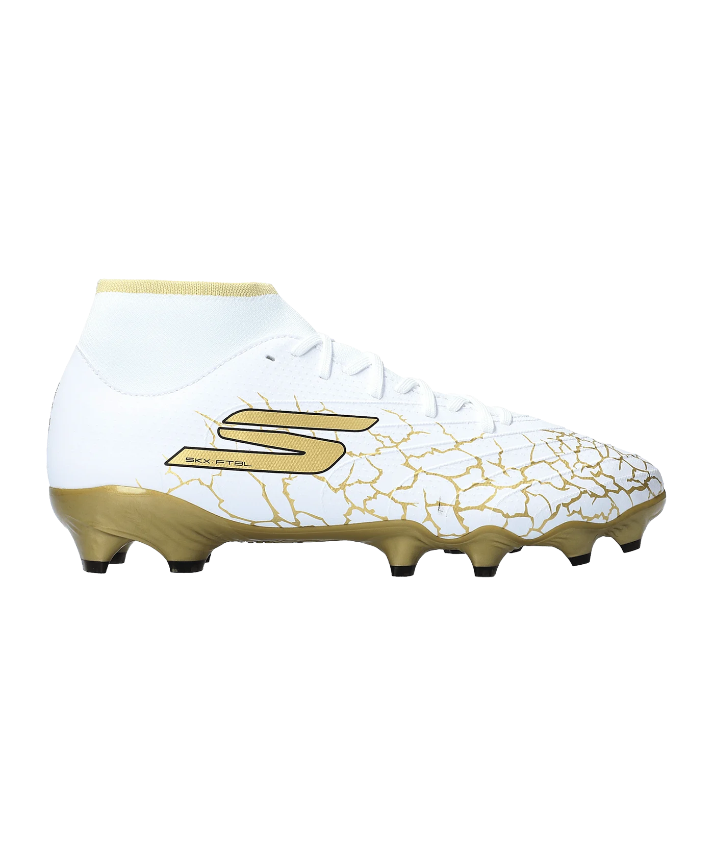 Skechers SKX 1.5 High Academy FG Electrum Weiss FWBGD