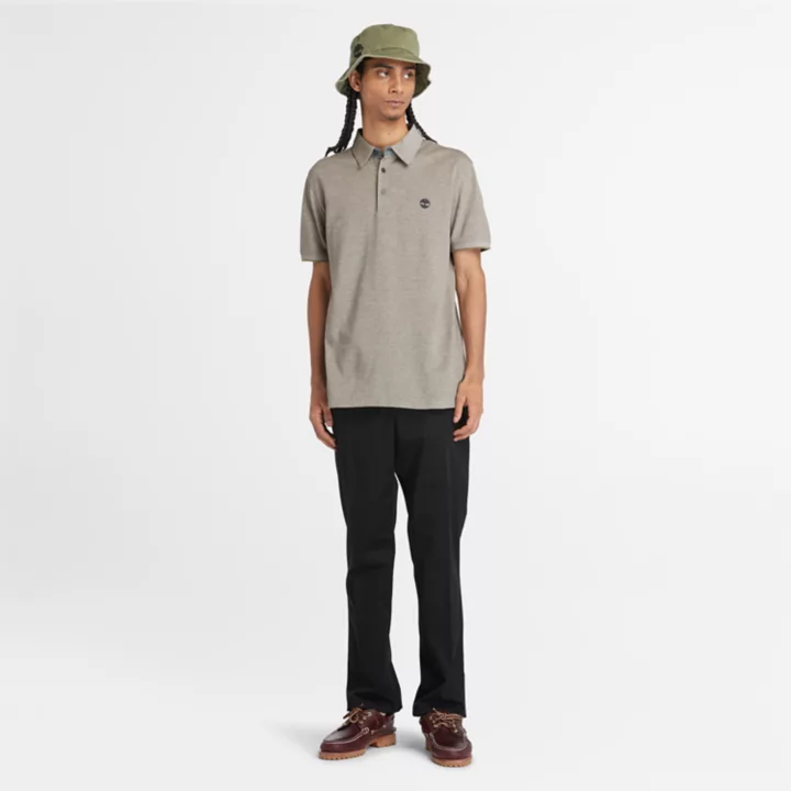 Polo Baboosic Brook Oxford pour homme en vert foncé