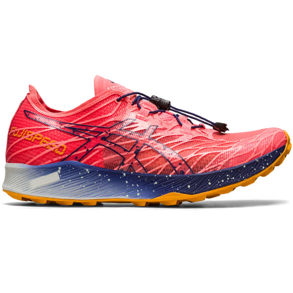 Chaussure trail ASICS FUJISPEED W PAPAYA/INDIGO BLUE