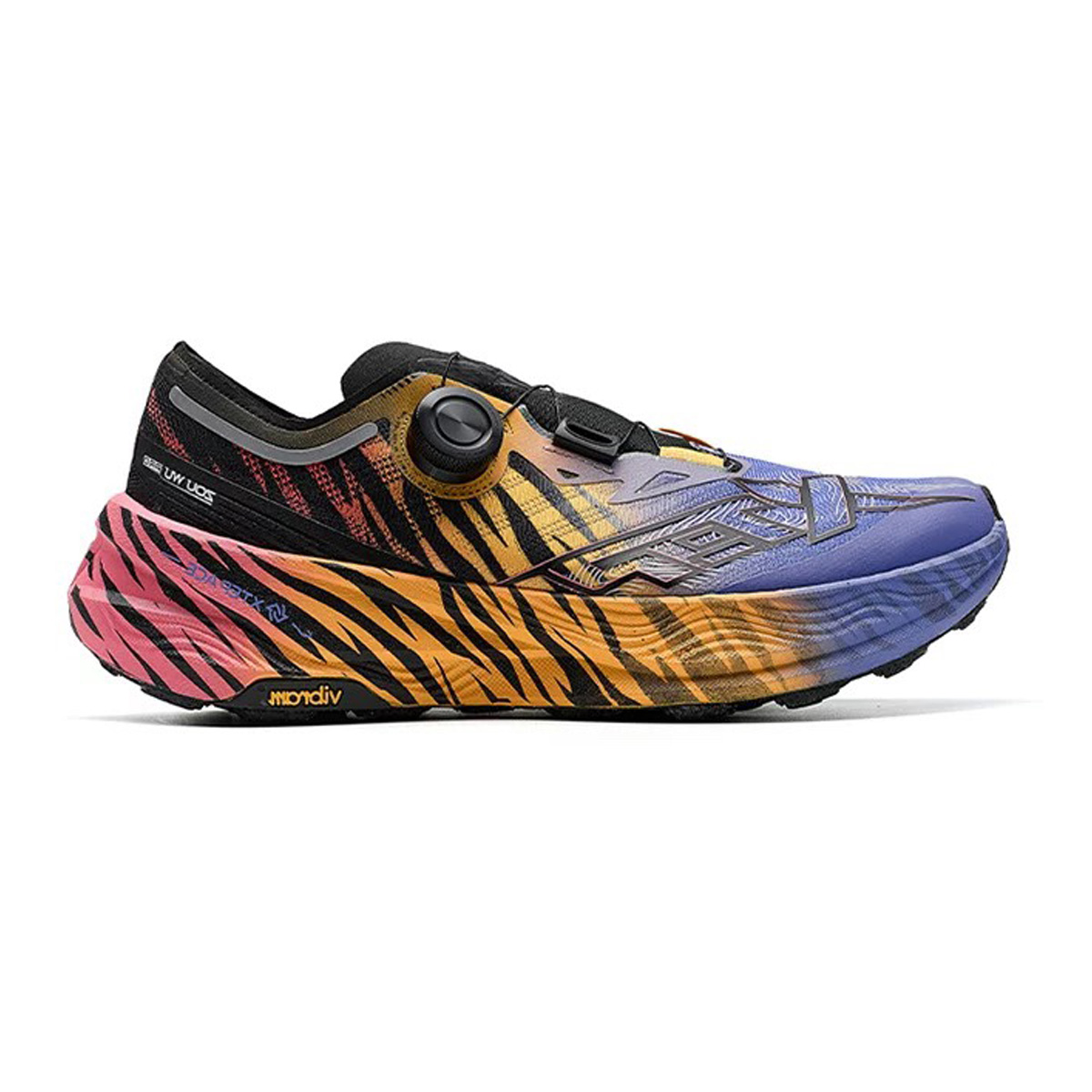 Xtep Chimera Pro Black/Purple/Fluorescent Red
