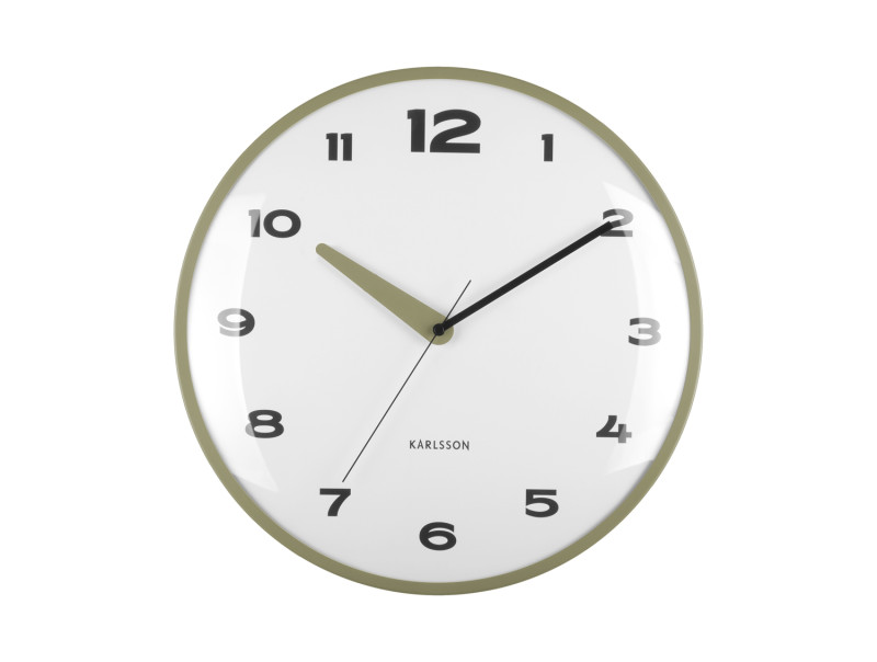 Wall Clock Brisk Dome KA6028BL Classic blue