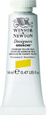 Winsor & Newton - Akvarelfarve - Gouache - Cadmium Pale 14 ML