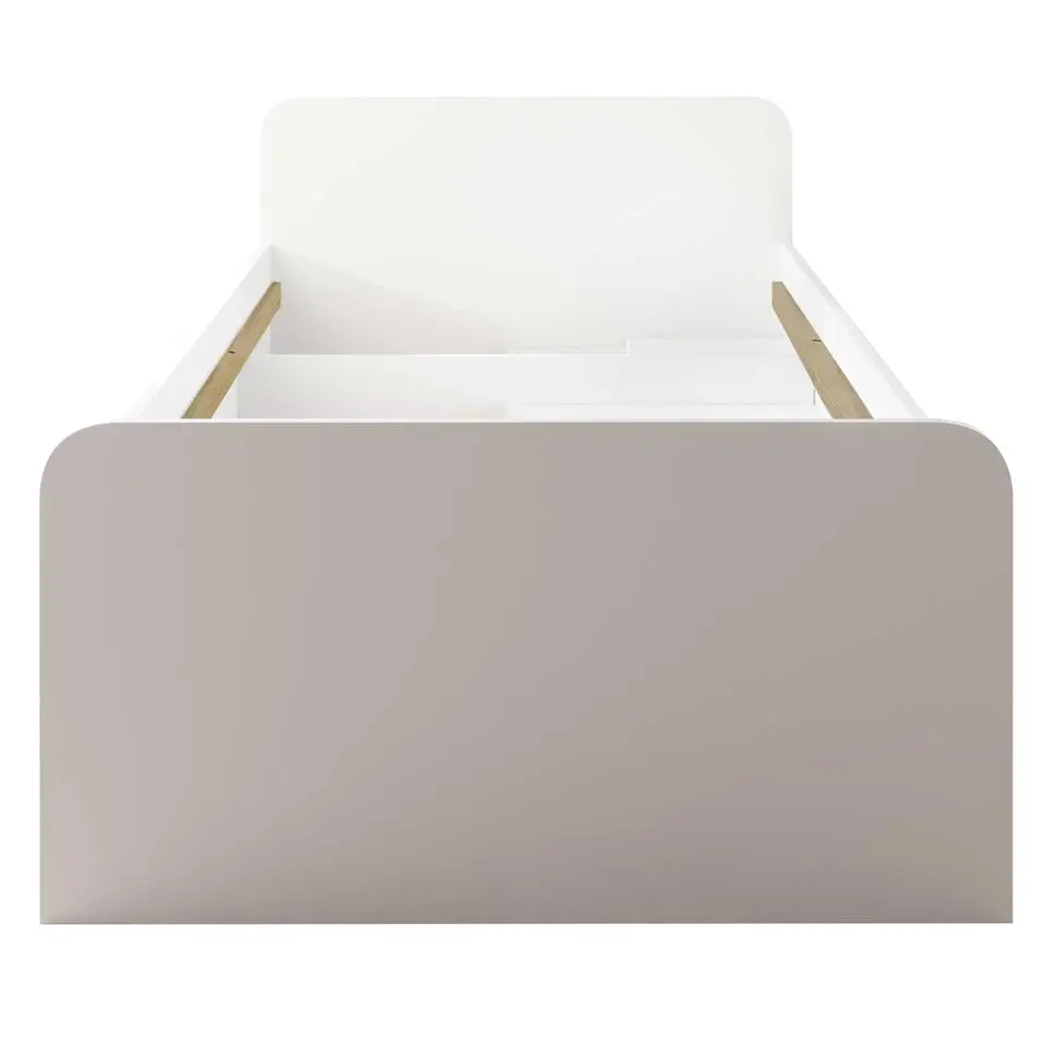 Bed Barko 90x200 met 3 lades - wit