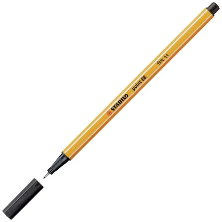 Fineliner - STABILO point 88 - 30er Pack - mit 30 verschiedenen Farben inklusive 5 Neonfarben