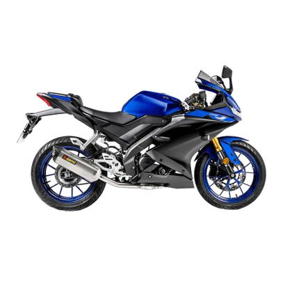 Ligne Complète Akrapovic Racing Titane embout carbone