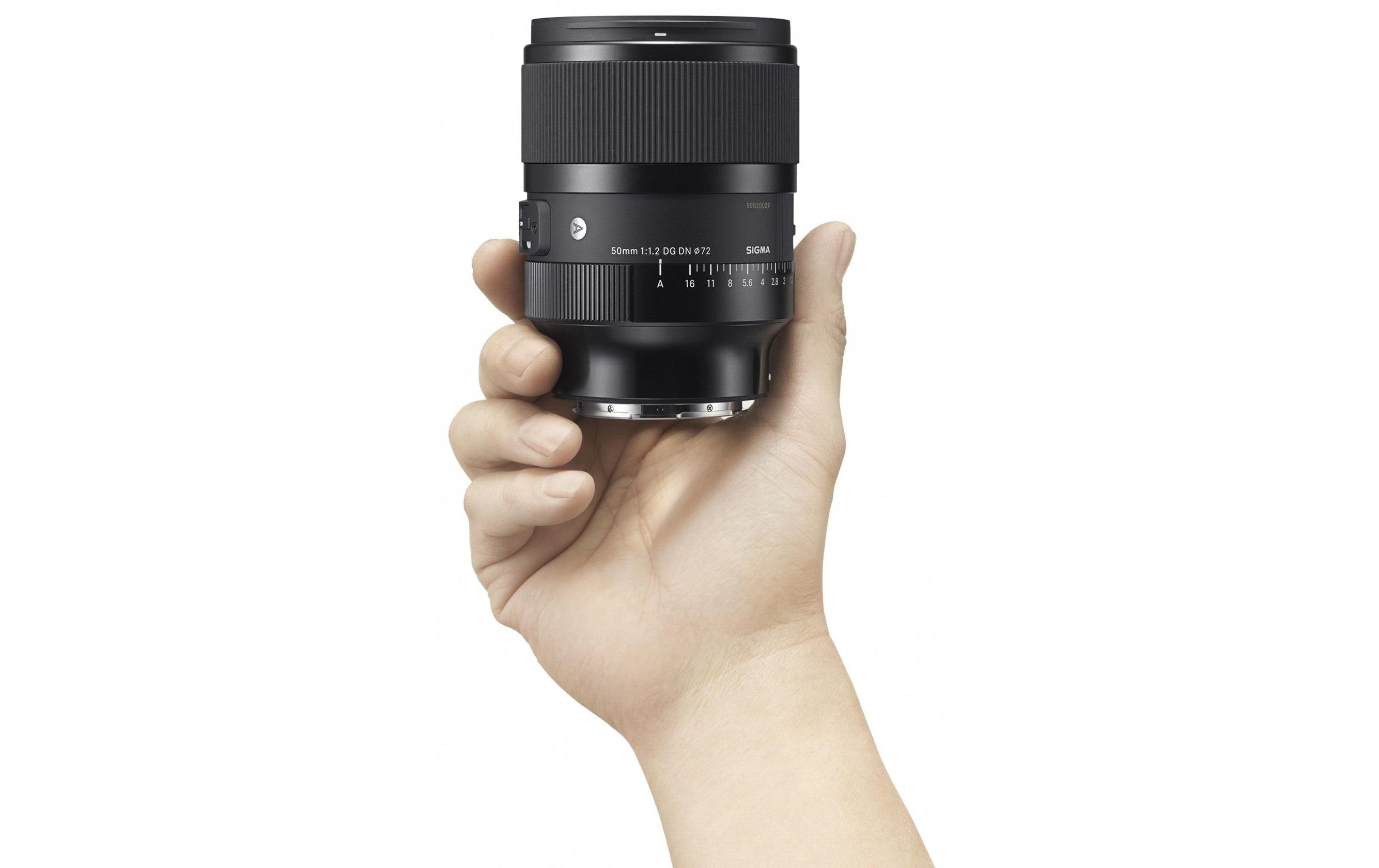Festbrennweite 50 mm F/1.2 DG DN – Sony E-Mount<br>Standard-Festbrennweite für Sony E-Mount Kameras
