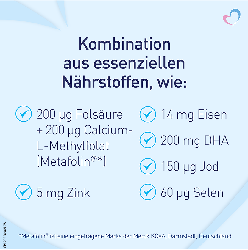 ELEVIT Provital Complex   DHA Kaps Blist 60 Stk