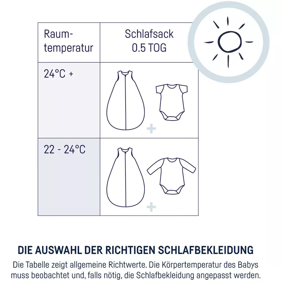 JULIUS ZÖLLNER Sommerschlafsack Sterne grau