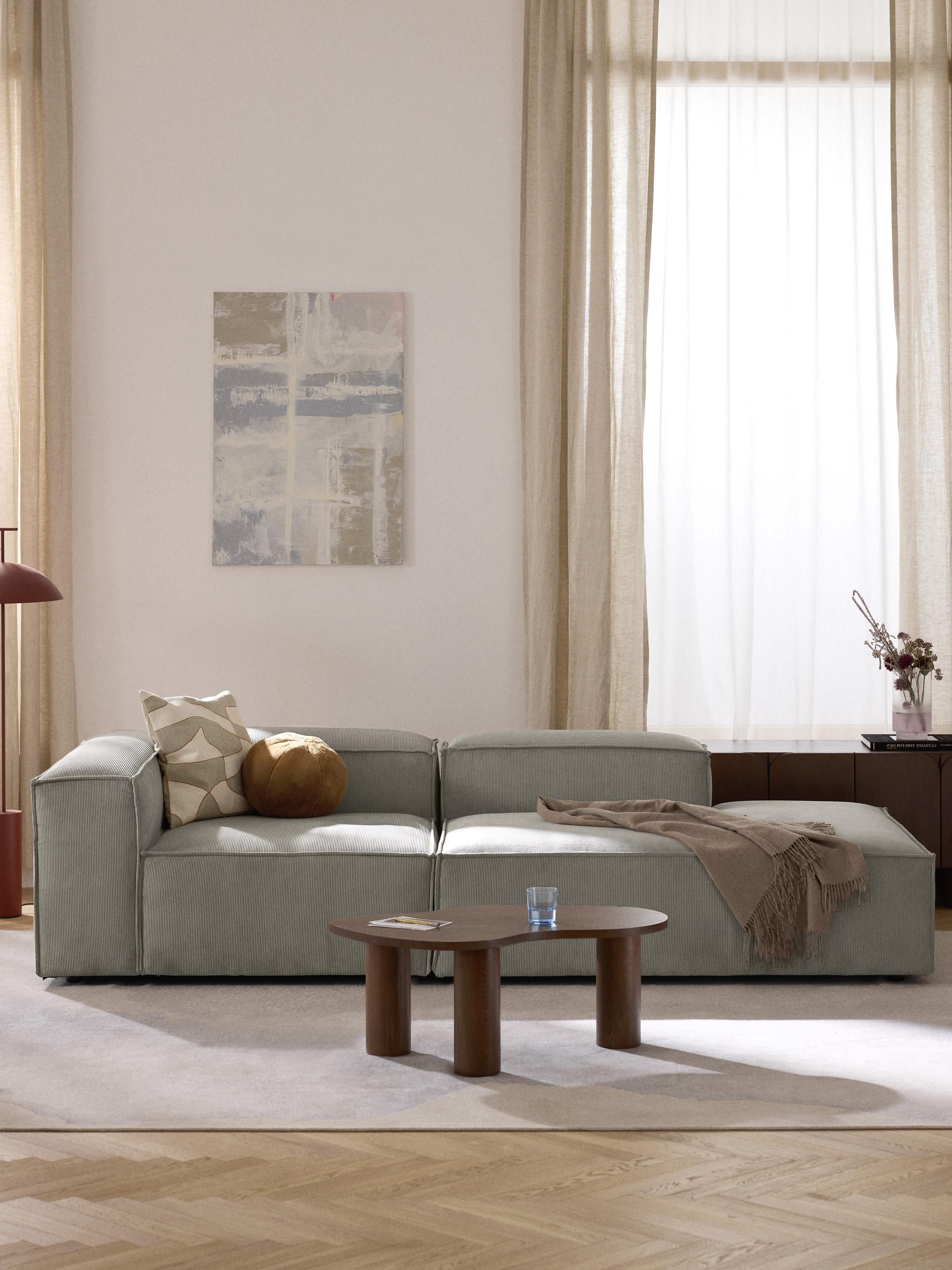 Modulaire chaise longue Lennon van corduroy