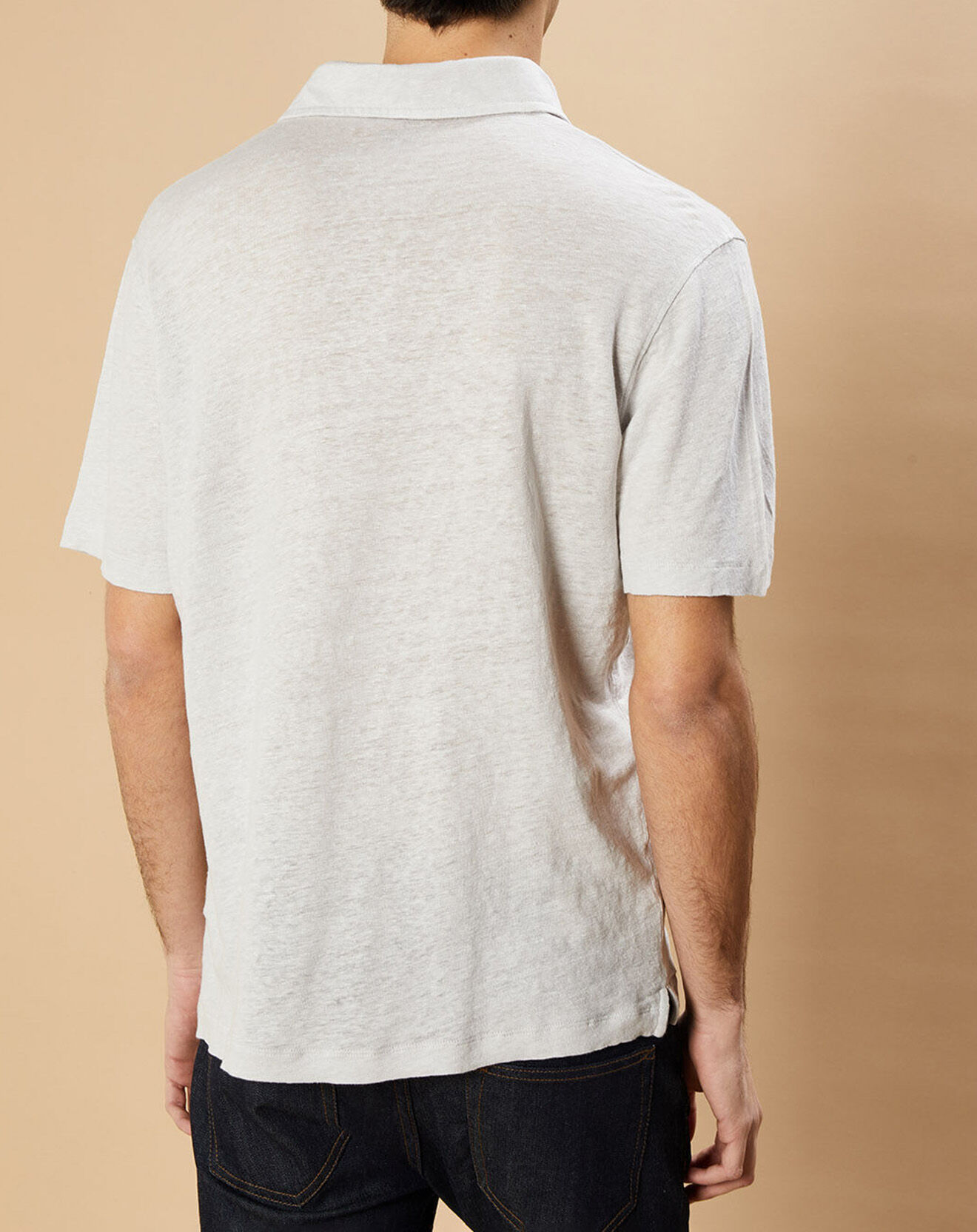 Hartford Polo 100% Lin stone