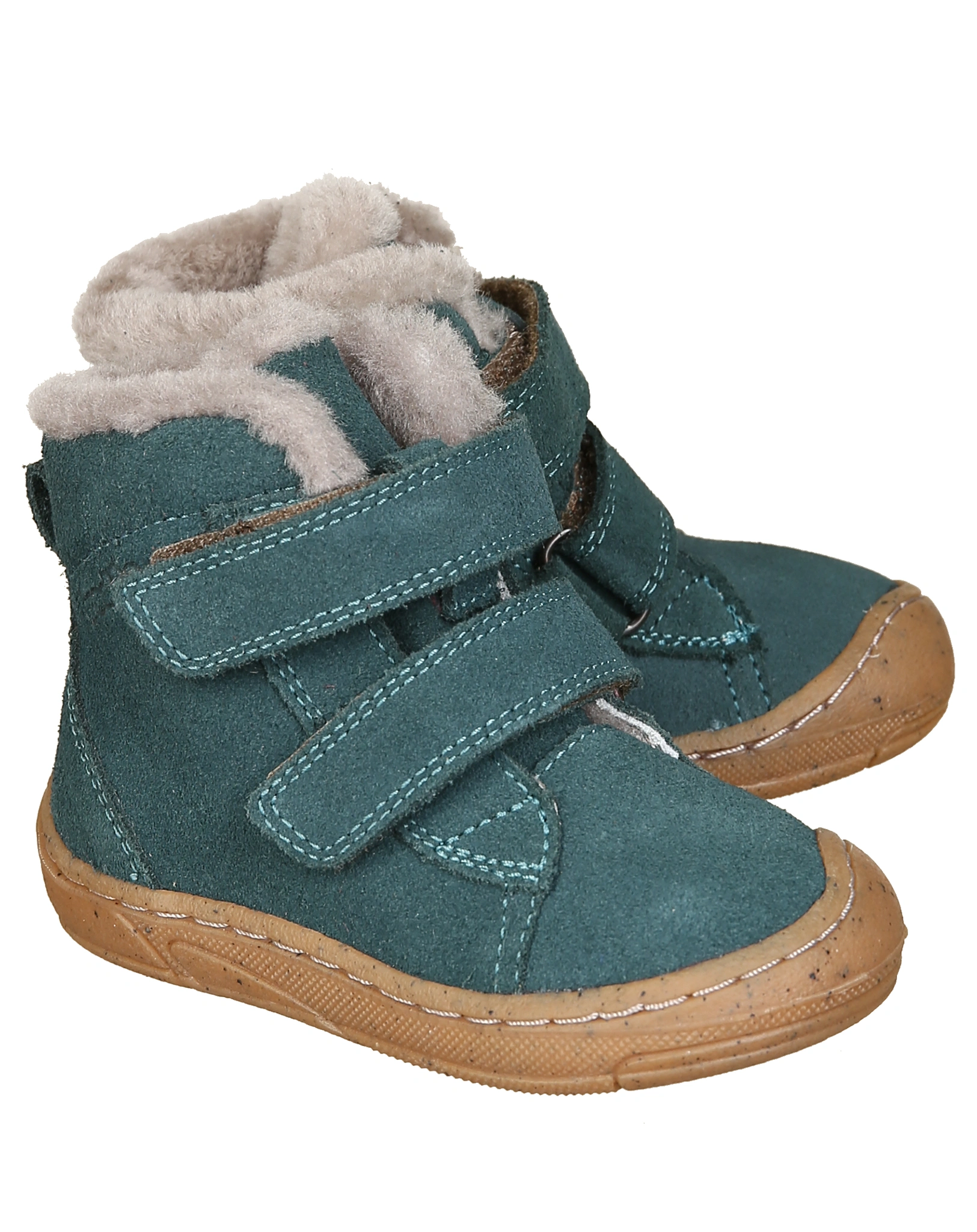Klett-Booties MINNI SUEDE gefüttert in petroleum
