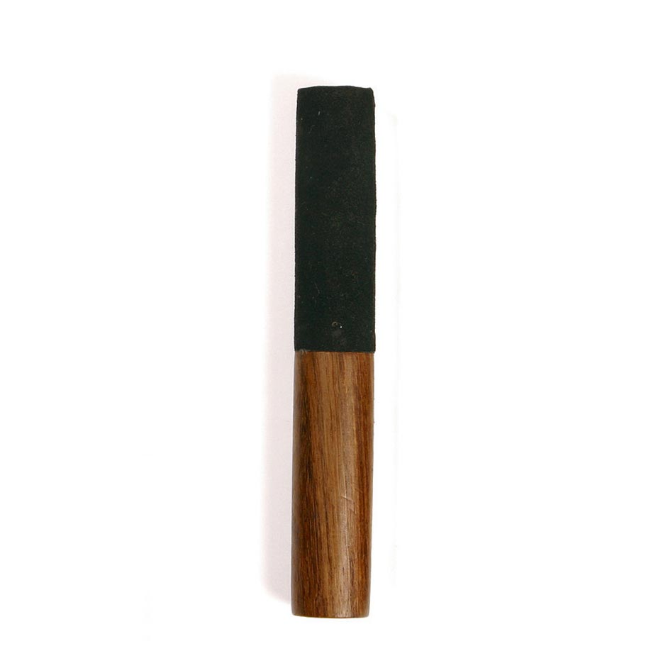 Klöppel für Klangschale, aus Holz und Leder, braun, schwarz, L 20 cm günstig bestellen