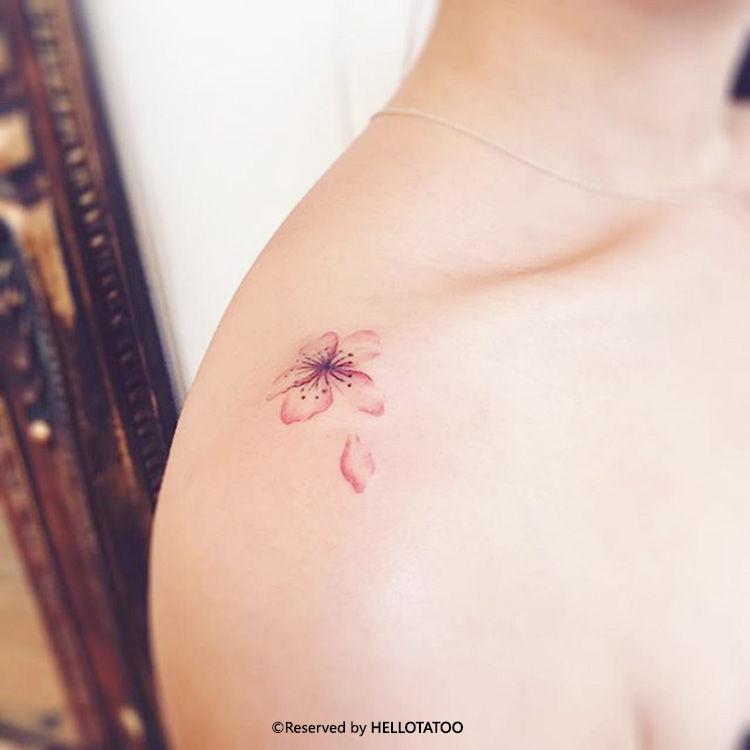 Tattoofield - Tijdelijke waterdichte bloementatoeage