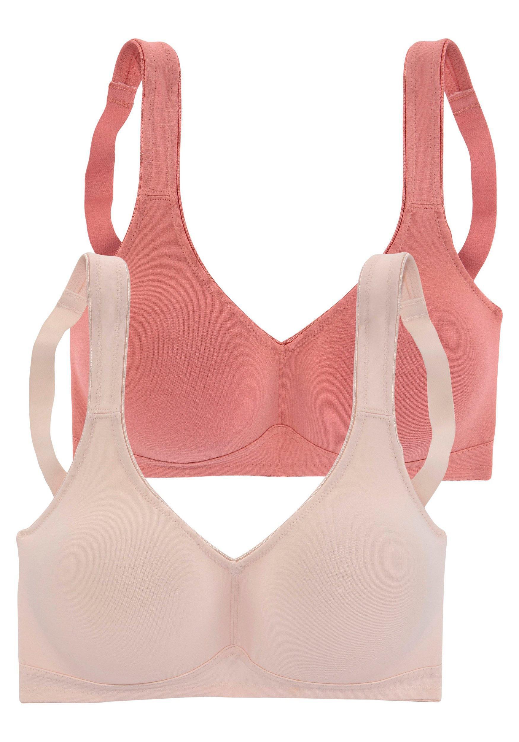 Doppelpack Basic-BHs ohne Bügel