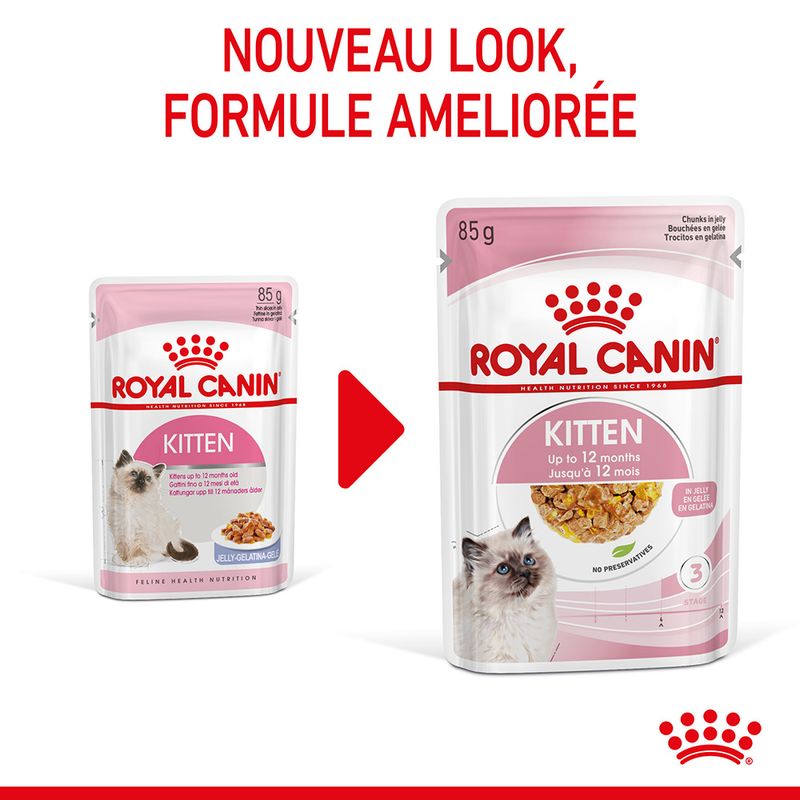 Royal Canin Kitten en gelée pour chaton