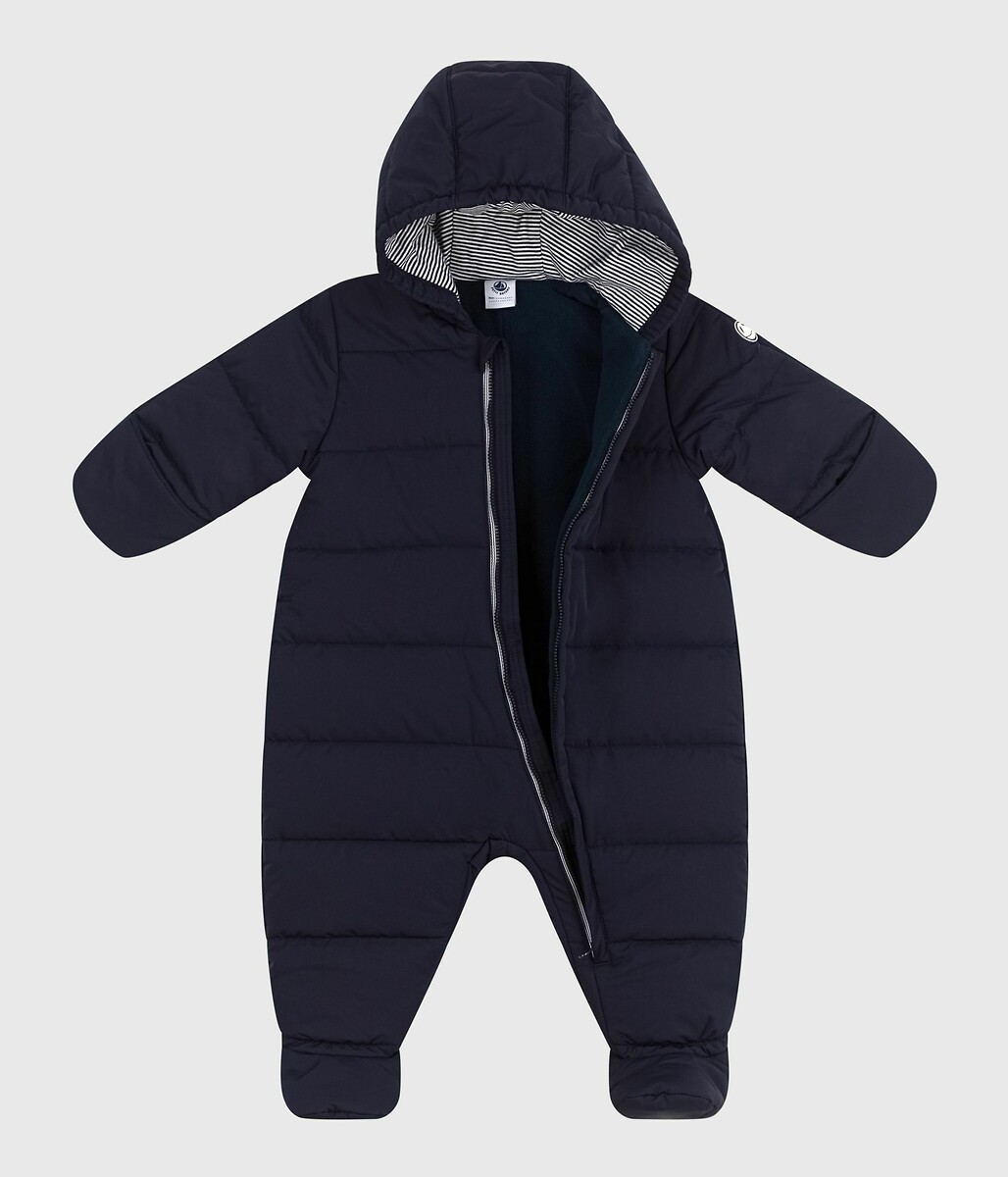 PETIT BATEAU<br>Macacão de voo combinado com capuz