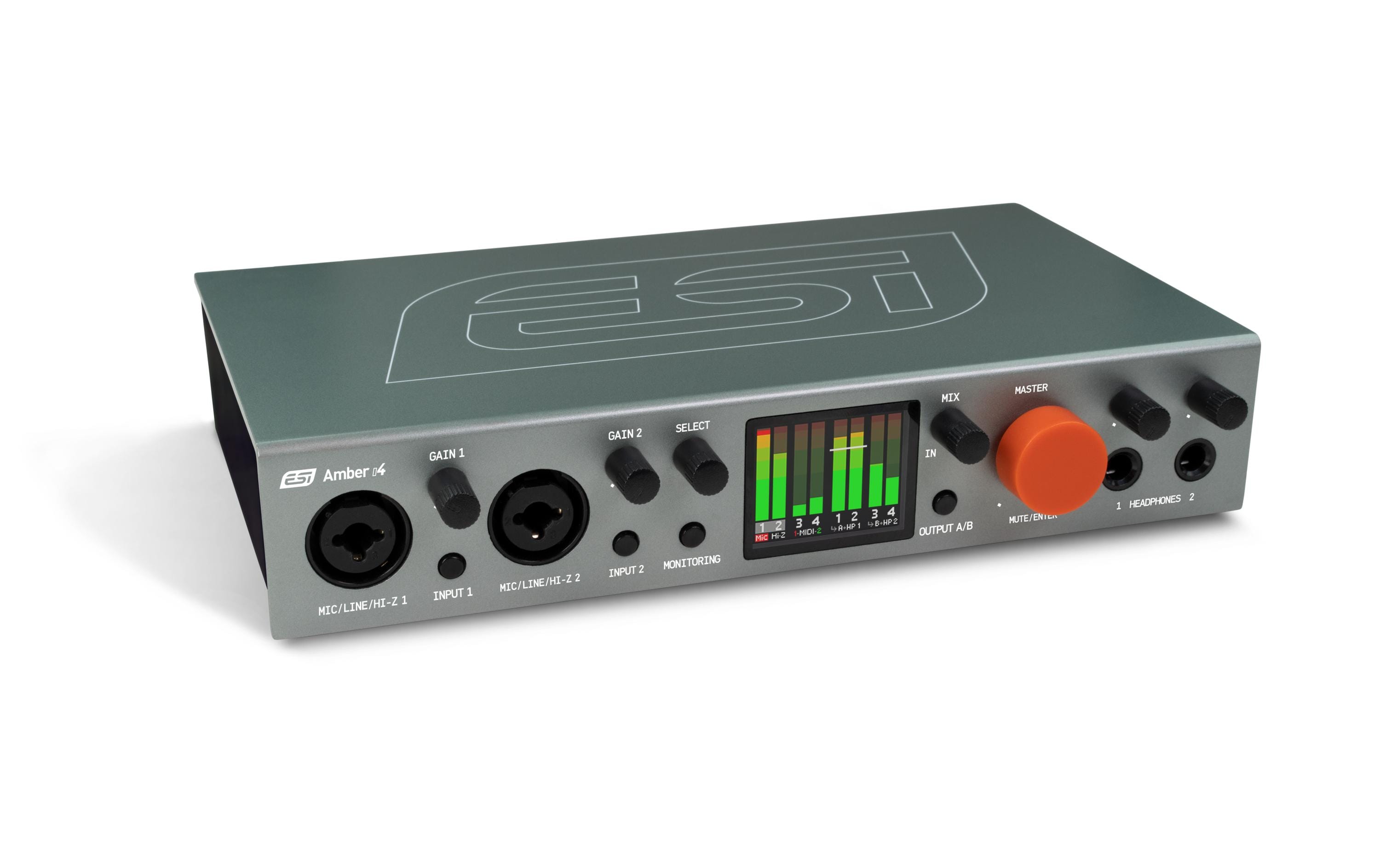 Audio Interface Amber i4<br>Kompaktes 4 x 4 USB-C Audio-Interface