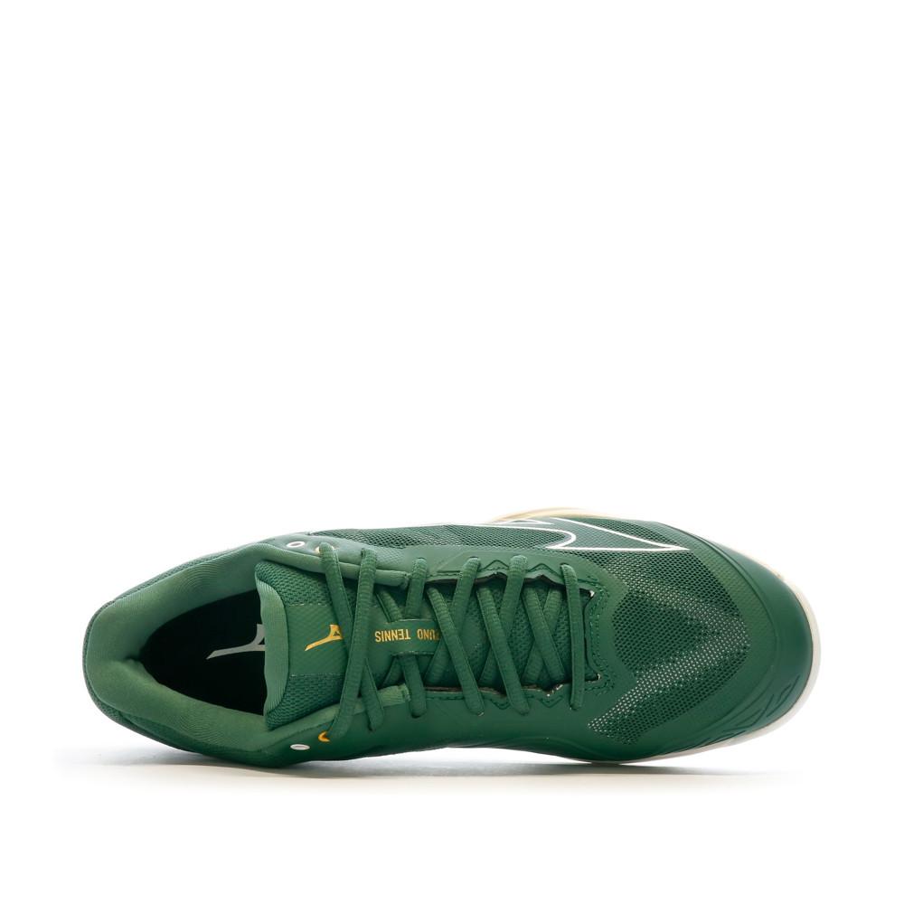 Mizuno Chaussures de Tennis Vertes Homme Mizuno Wave Exceed