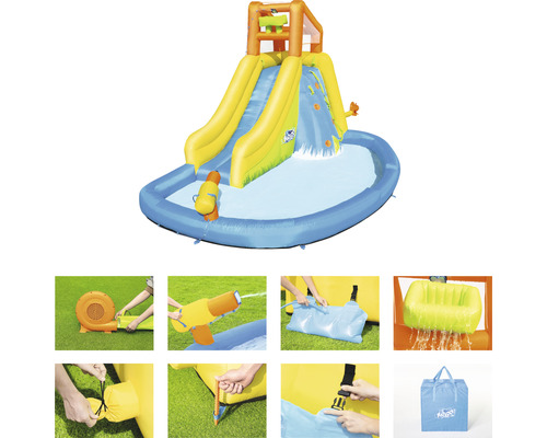 Bestway Mount Splashmore Waterpark (blauw)