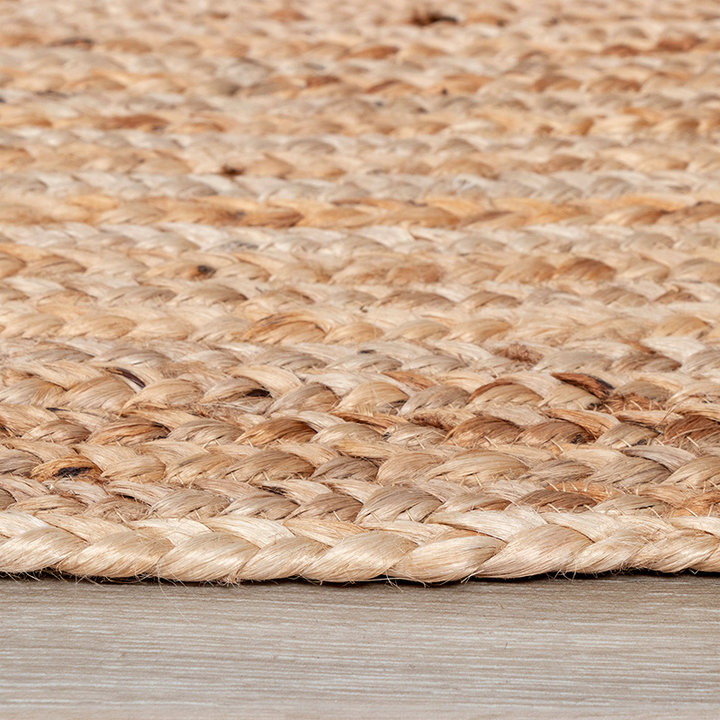 Jute vloerkleed - Fair Ovaal Naturel | Terug naar de natuur