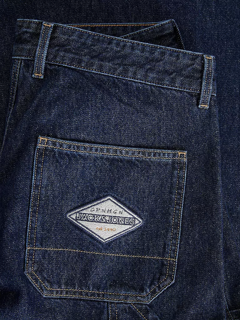 JACK & JONES Jeans JJIEDDIE JJUTILITY MF dunkelblau