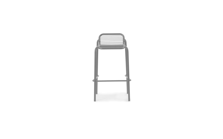 Normann Copenhagen Vig barkruk 75 zwart