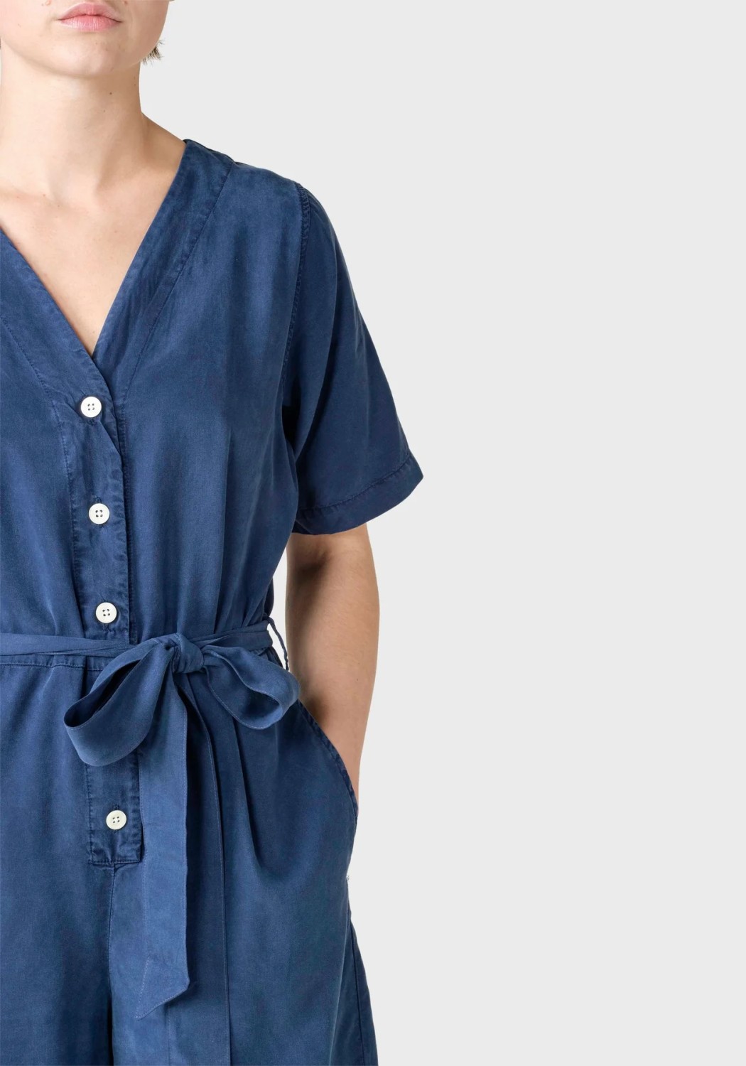 Klitmøller Collective Jumpsuit Marna Short Ocean