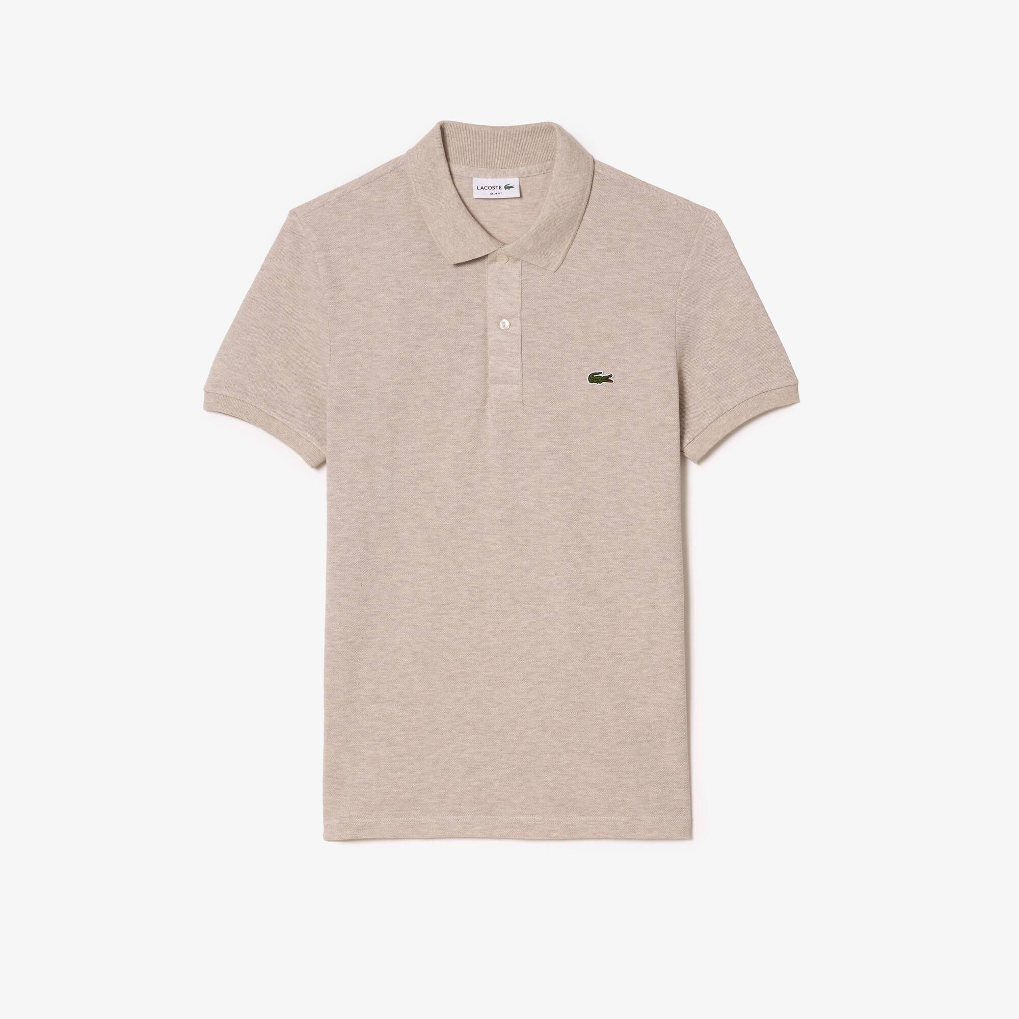 Original L.12.12 Poloshirt aus Petit Piqué Kurze Ärmel - Beige - Lacoste - Herren