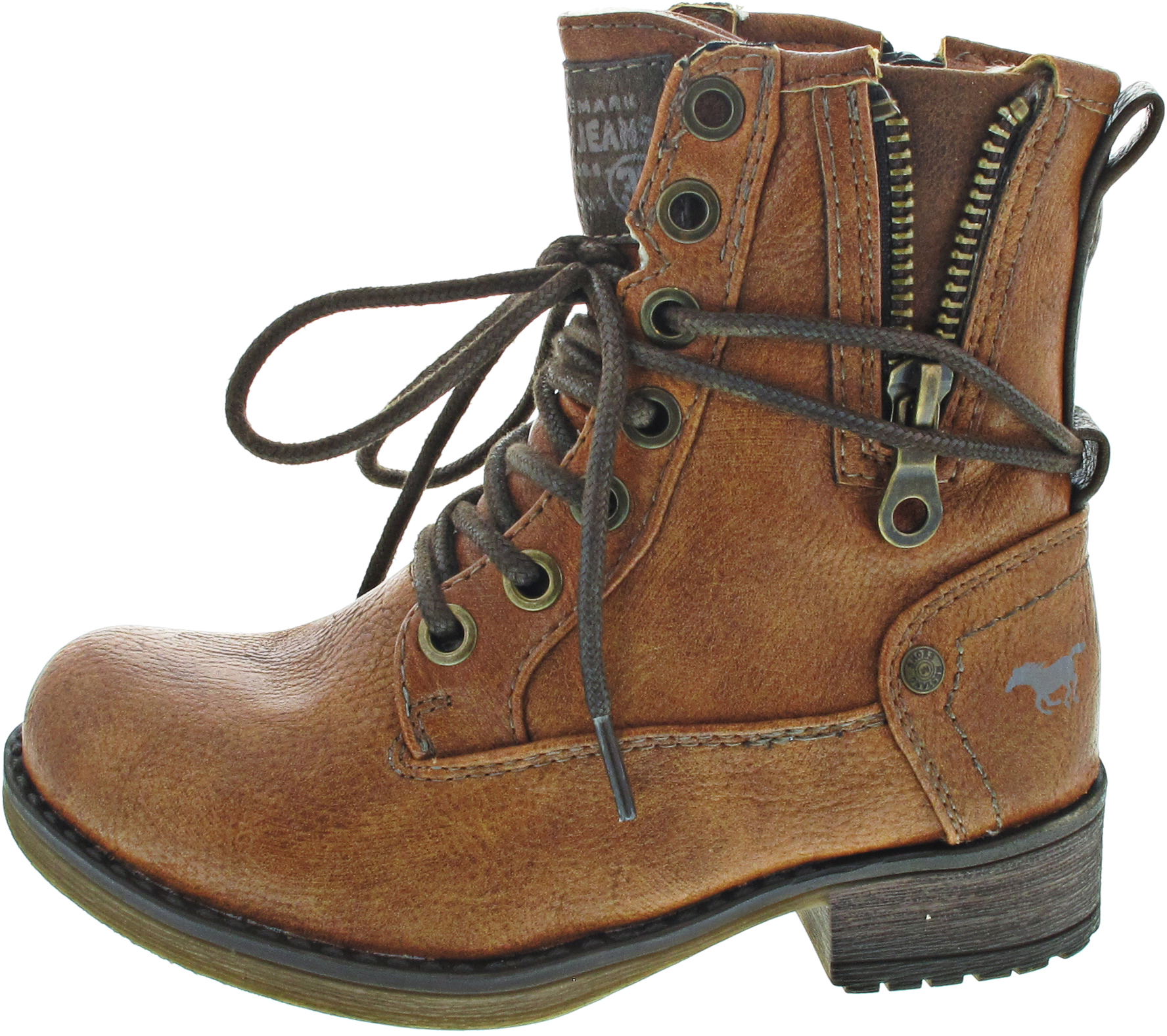 Mustang Schnürboots braun