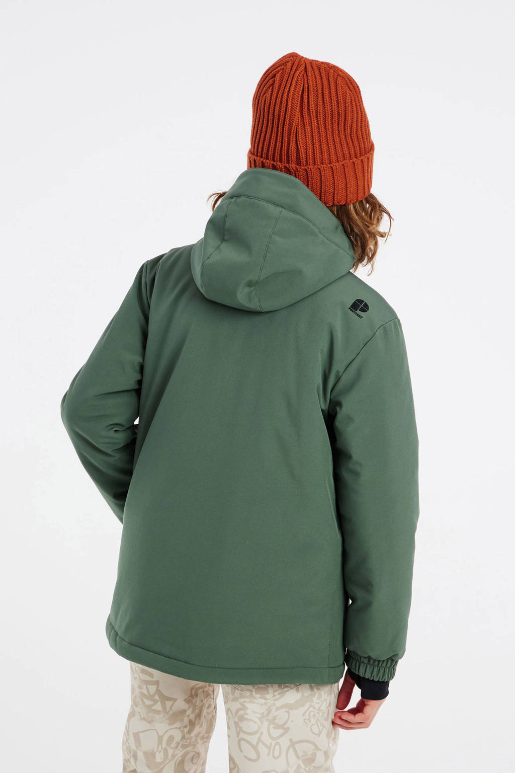 Protest softshell ski-jack PRTBALOE JR groen