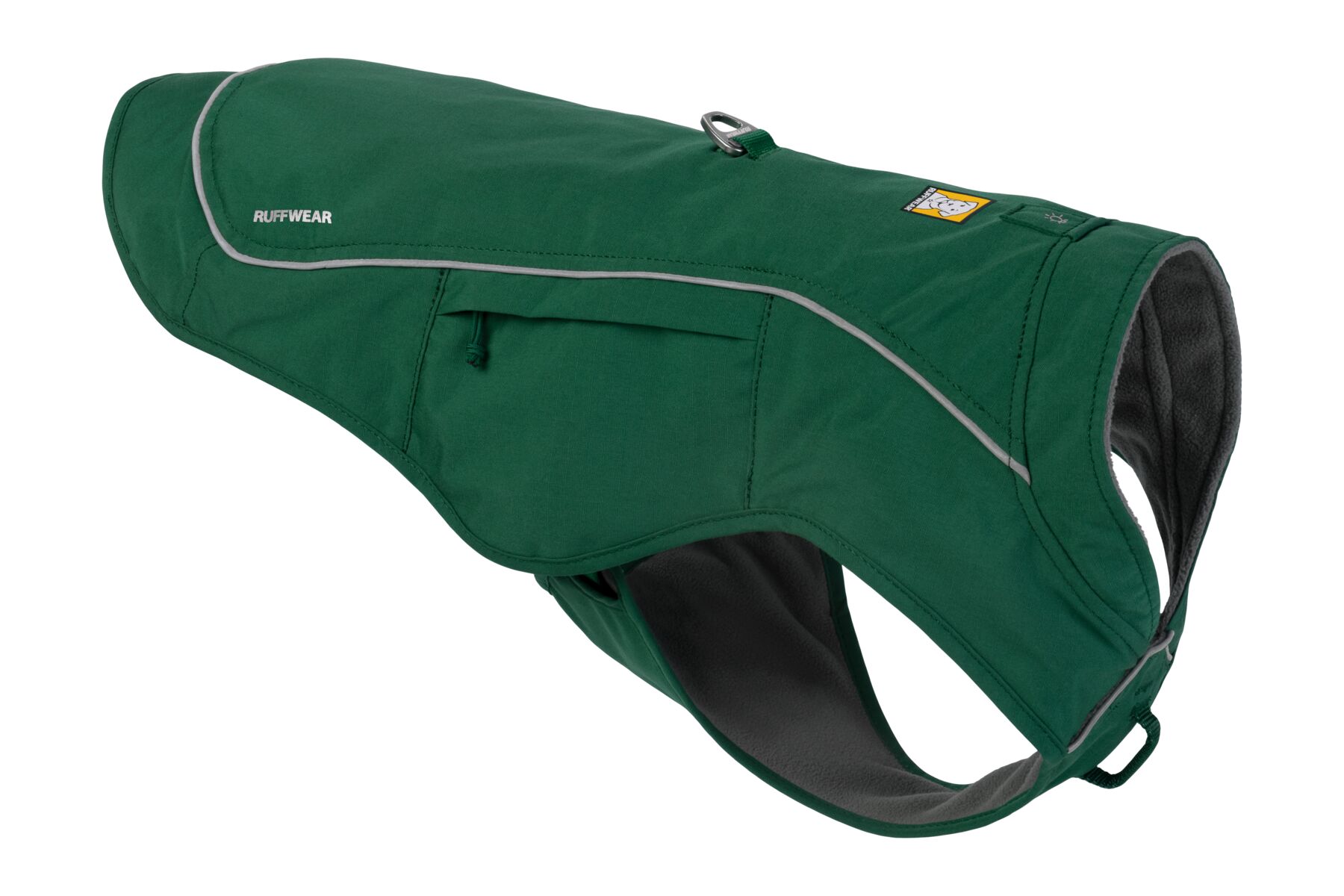 Veste avec harnais intégré et attache de laisse, overcoat fuse™. Couleur: evergreen (vert), taille: xxs