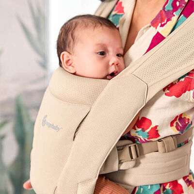 Ergobaby Embrace Soft Air Mesh Bæresele, Cream