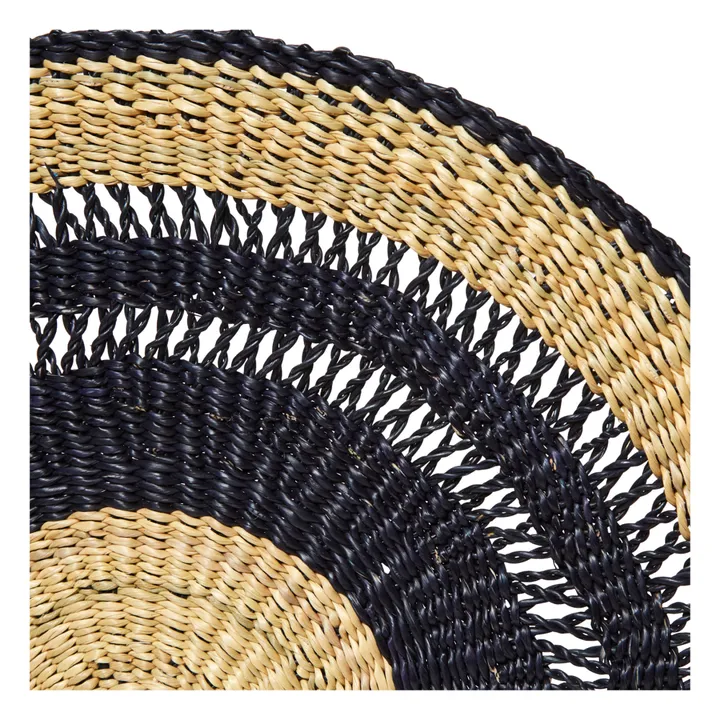 Golden Editions Applique Admirador tissé à la main  | Bleu marine