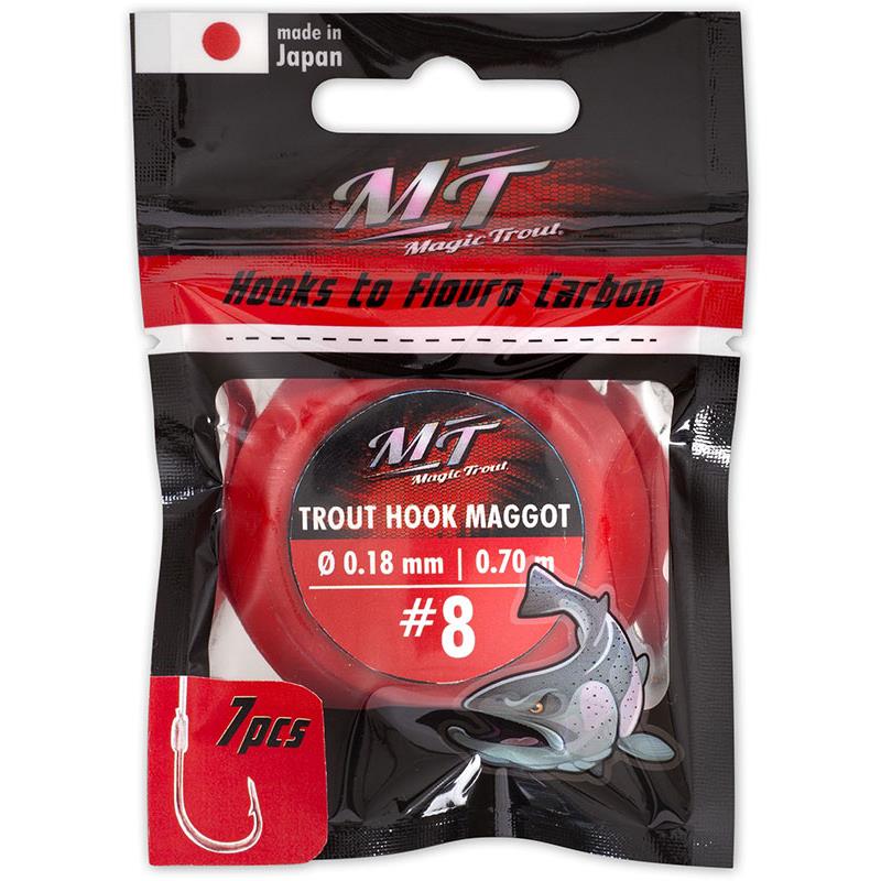 Hamecon Monte Magic Trout Trout Hook Maggot - Par 7