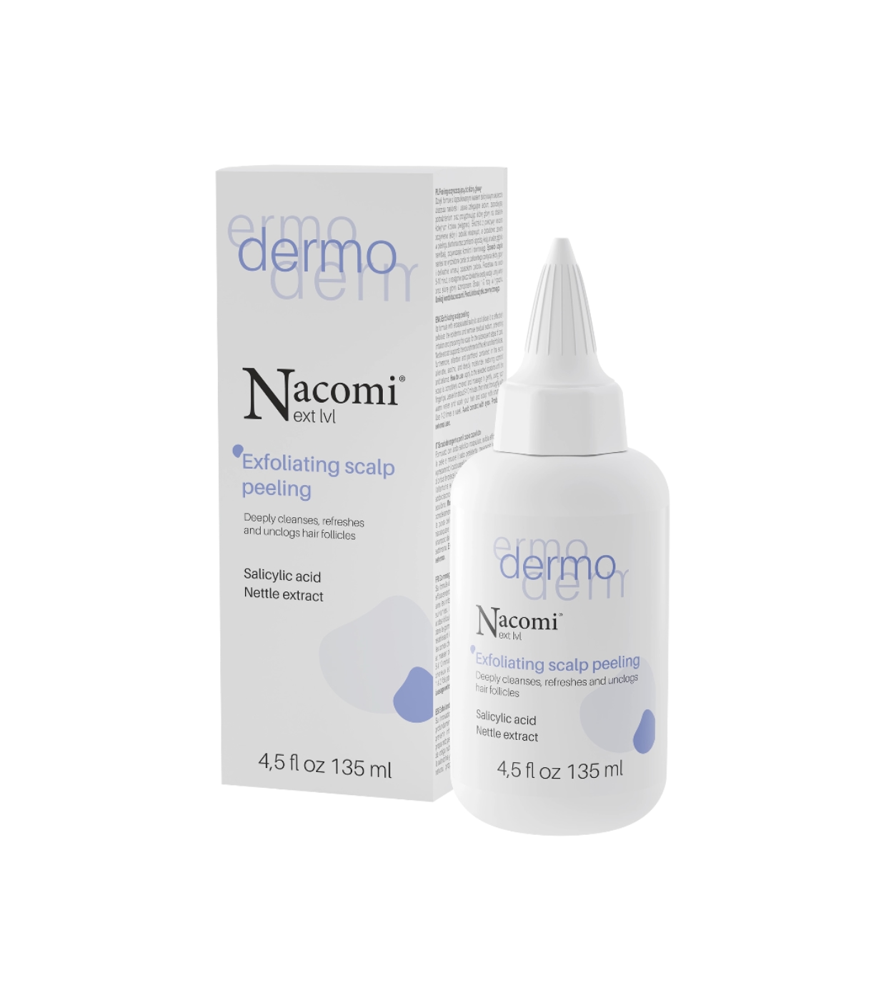 Nacomi - *Dermo* - Esfoliante purificante para o couro cabeludo