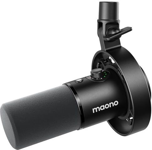 MAONO - PD300X - Studio Microfoon - Zwart - Ruisonderdrukking