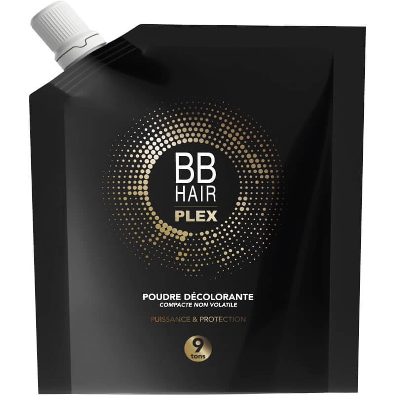 Pack de 3 poudres décolorantes 9 tons BBHair Plex GENERIK 500G