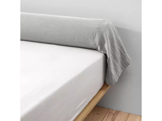 OUREA - Taie de Traversin 85x185cm Gaze de Coton Nuage