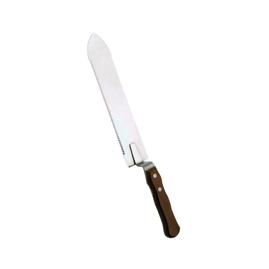 Couteau inox dent 1 coté en 280mm