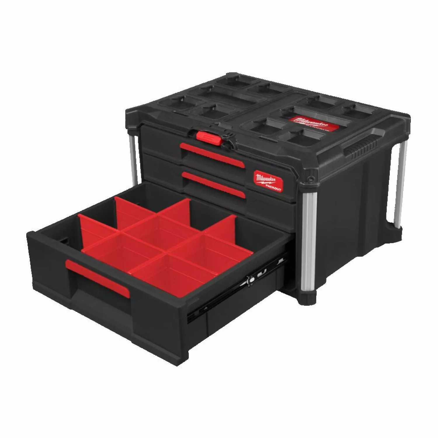 Milwaukee 4932493190 Packout gereedschapskoffer 2 1 lades