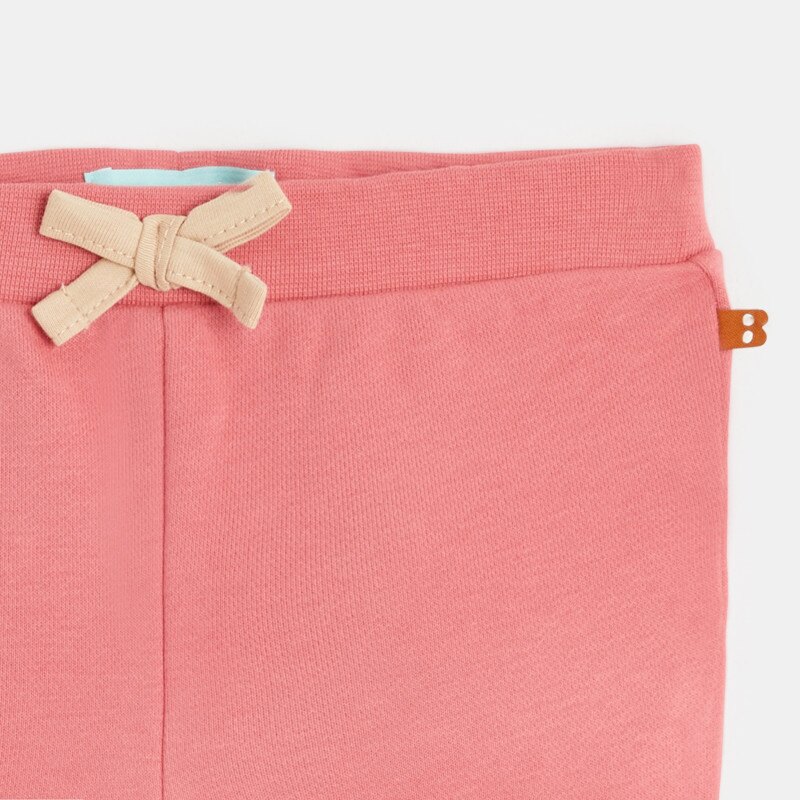 Jogging molleton rose bébé fille Rose
