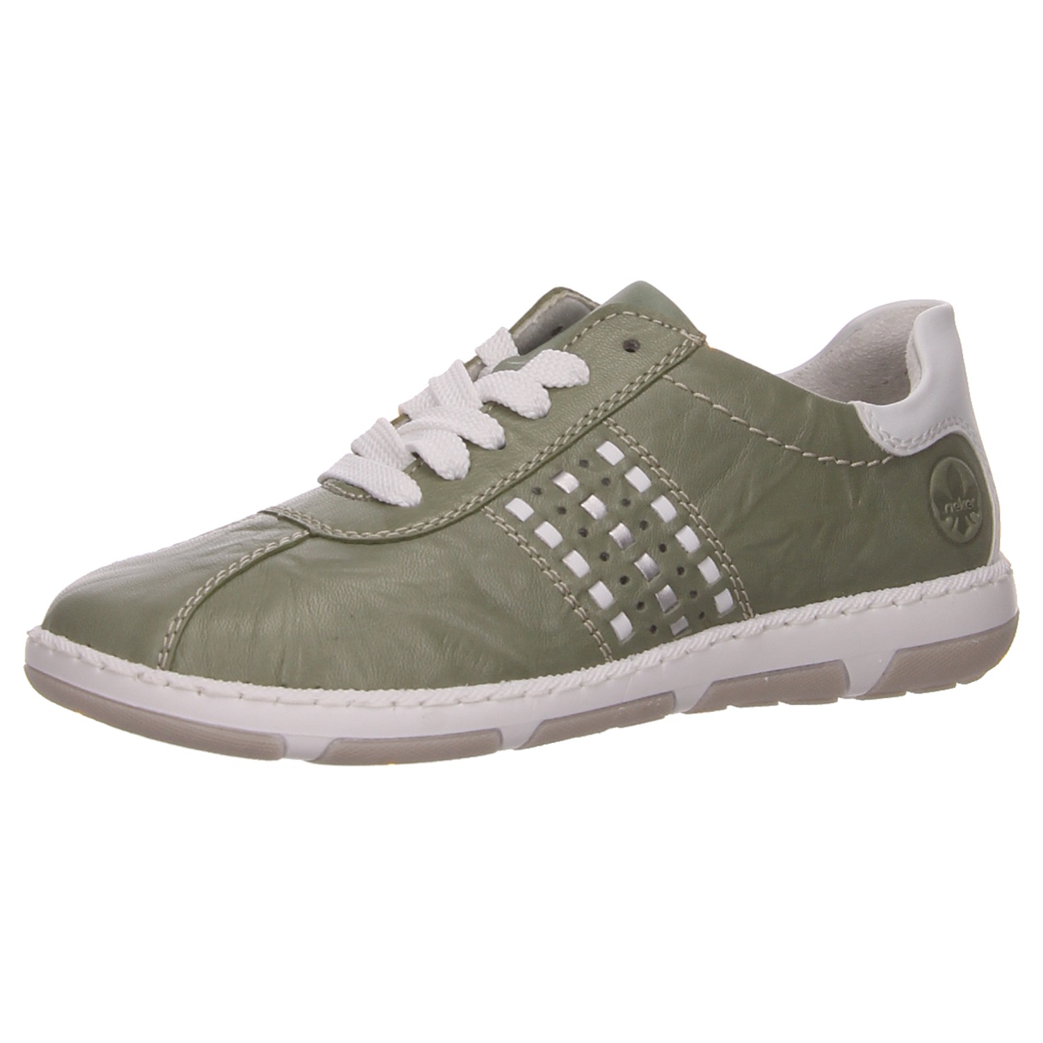 Rieker Schnürschuhe grün grün