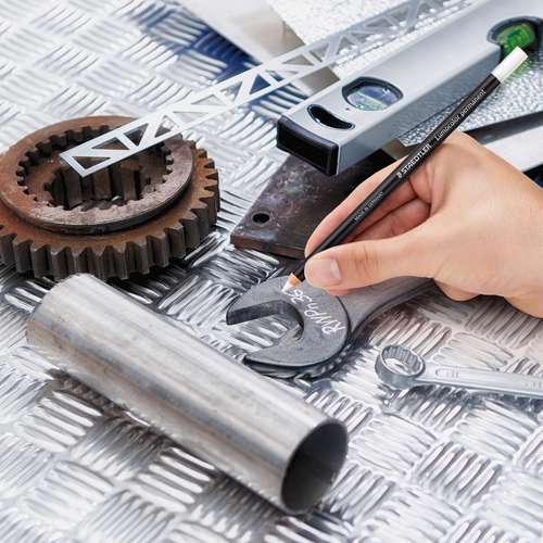 STAEDTLER® Lumocolor® permanent glasochrom Trockenmarker, einzeln